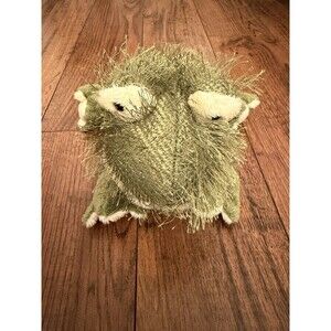 Ganz Webkinz Frog Plush Stuffed Animal Toy 8" Green Fuzzy Soft Collectible P2